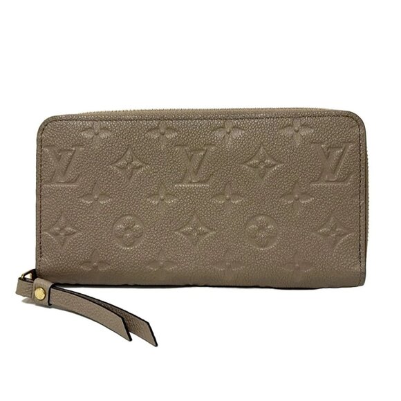 LOUIS VUITTON Zippy Wallet Tourterelle Monogram Empreinte - 364-081525 - Picture 1 of 6